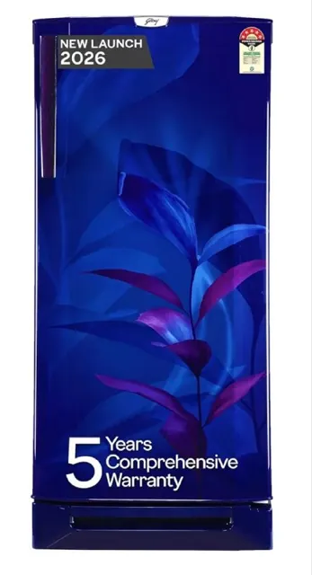 Godrej 185L 5 Star with 5 Years Comprehensive Warranty @13,061