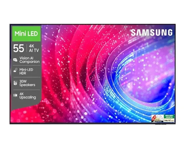Samsung 55 Inch (138cm) Mini LED 4K Vision AI 2026 @36790