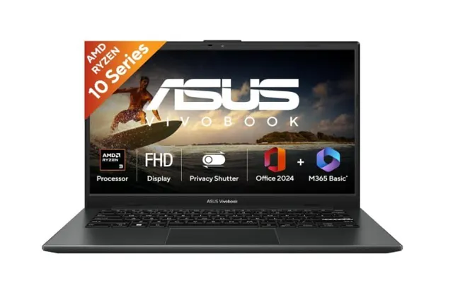 ASUS Vivobook Go 14 AMD Ryzen 3 (8GB RAM+512GB SSD) Laptop @34440