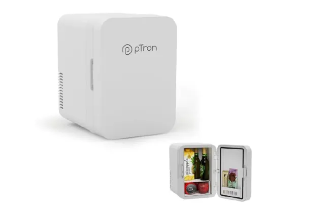 pTron EaseMate CUBE 8L Portable Mini Fridge Cooler and Warmer @4249