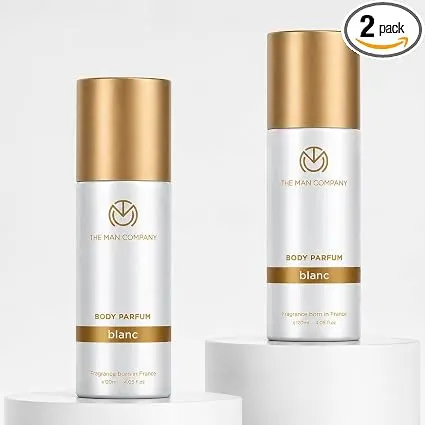 The Man Company Blanc No Gas Deodorant for Man | Long Lasting Fragrance | No Gas Deodorant Combo Set