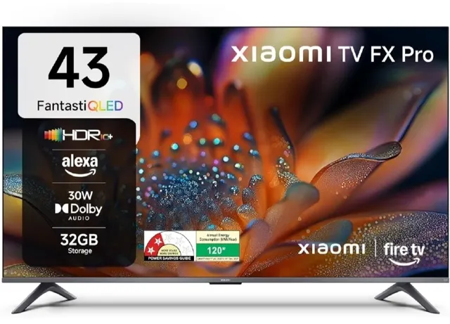 Xiaomi 43 Inch 4K QLED TV @19925