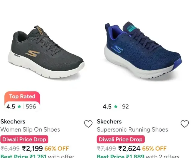 Myntra | Upto 68% Off On Skechers Shoes.