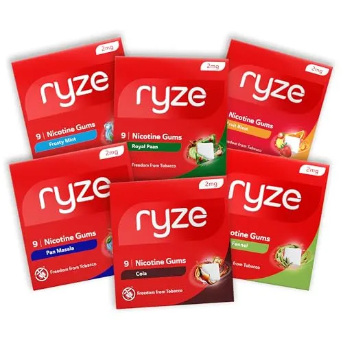 GRAB : RYZE Nicotine Gums Starting + Coupon.
