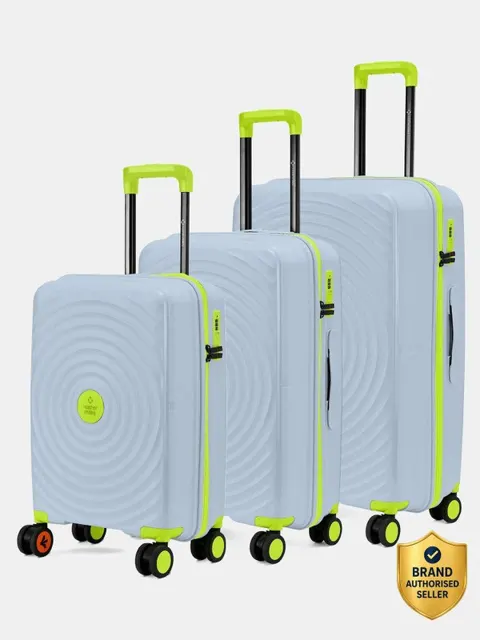 NASHER MILES Set Of 3 Luggage (55, 65, & 75CM)