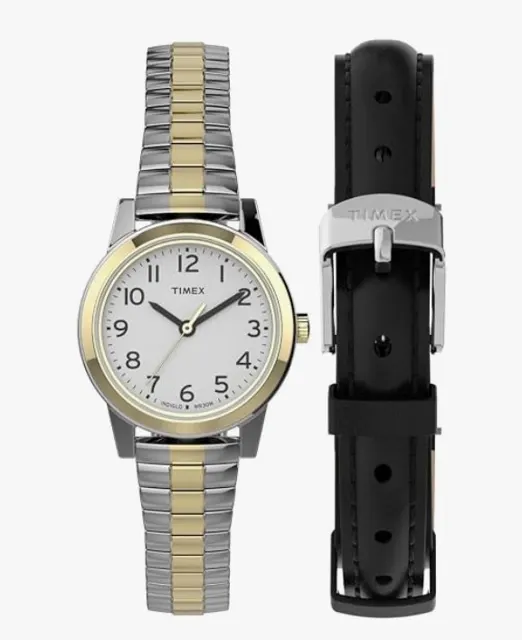 TIMEX Main Street Women 26 mm White Dial Analog Watch @3,790
