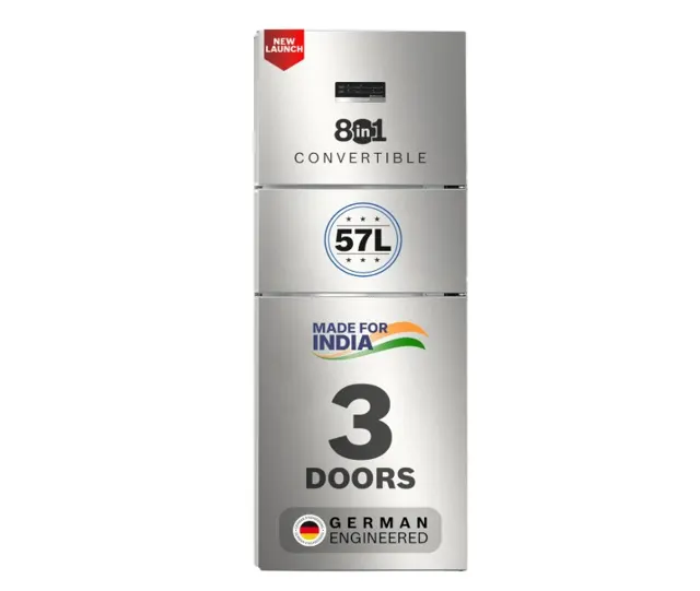 Bosch 302L, 8-in-1 Convertible Triple Door Refrigerator @24,240